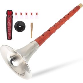 Milisten 1 Set Suona Instrument Professional Suona -1 Musical Instruments for Adults Omnichord Morchang Didgeridoo Instrument Beginners Practical Music Instrument Aldult Wood Reed Child
