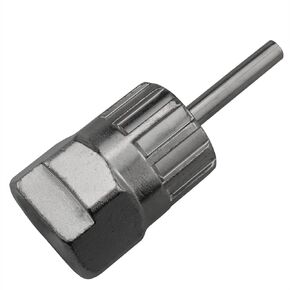 CHENJIN Bicycle Cassette Lockring Removal Tool with 12mm Center Guide Pin Bike 12-Notch Install Removal Tool for 10mm Thru Axle, Compatible with Shimano HG and Sram Gear