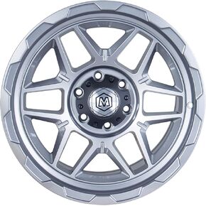 Michael Pro 18 inch Wheel - Compatible with 4x4 18" Ford F-150 - Upgrade Your truck's Look and Performance with The Wheel - Grey