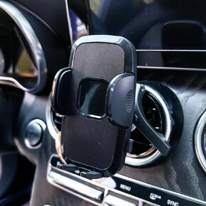 Car Cell Phone Holder Mount for Kia Forte 2019-2024 Stinger 2018-2024 Hyundai Kona 2017-2023 GT1 GT2 GT GT Line EX LX LXS SX Accessories Circular Air Vent Cellphone Mobile Phone Stand