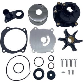 F.S.P Water Pump Kit with Housing Replacement for Johnson Evinrude OMC 1976-1978, 85 115 140 150 175 200 235 HP - 18-3393, 388644, 395073