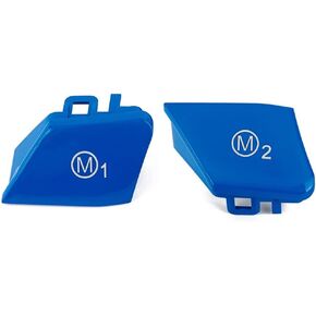 Blue Car Steering Wheel M1 M2 Mode Button & Start Engine Switch Button for BMW M3 M4 M5 M6 X5M X6M F10 F15 F16 F30 F34 F36 M Sport