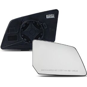 AUTOXBERT Driver Left Side Mirror Glass for GMC Acadia 2007-2016, Chevy Traverse 2009-2016, Saturn Outlook 2007-2010 Side Heated Mirror Replace 15951926 33223 GM1324124