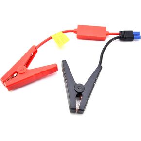 EC5 Booster Jumper Cables Automotive Replacement Jump Starter EC5 Connector Emergency Alligator Clip to EC5 Cable for 12V Portable Car Jump Starter