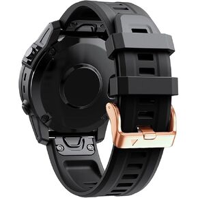سوار ساعة 20 ملم لـ Garmin fenix 5s plus fenix 6s fenix 7s pro Quickfit 20 شريط بديل لـ garmin epix 2 42 ملم حزام قصير قياسي وردي ذهبي ناعم للنساء in Kuwait