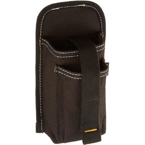 CLC Custom Leathercraft Large Electric Meter/Tester/Phone Holder, Black