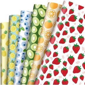 JarThenaAMCS 12 Sheets Christmas Wrapping Paper -Not Roll- Xmas Tree Gingerbread Man Star Gift Wrap Paper Folded Flat Green Pink Craft Paper for Party Supplies, 19.7 x 27.6 Inch