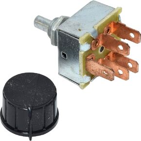 HAOYU Rotary AC AIR Conditioning 3 Speed Blower Switch Universal 'INDAK'