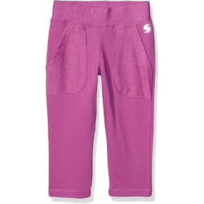 Soffe Girls' Big French Terry Comfy Capri