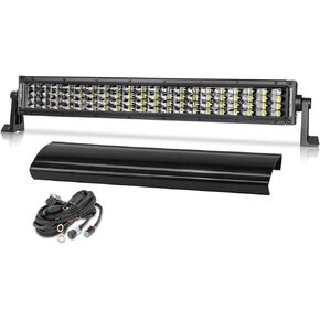 LED Light Bar, OFFROADTOWN 30inch 480w LED Light Bar Spot Flood Combo Beam Off Road Lights Quad Row LED Driving Light for Truck Pickup UTV SUV Jeep Bronco Can-Am