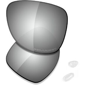 SAUCER Premium Replacement Lenses & Nosepads for Oakley Caveat OO4054 Sunglasses
