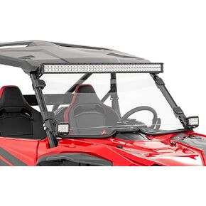 Rough Country Scratch Resistant Full Windshield for Honda Talon - 98182020