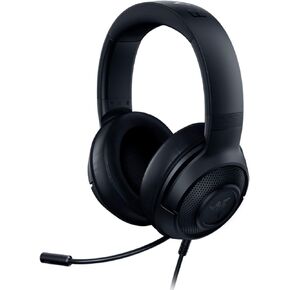 Razer Kraken X Lite Wired 7.1 Gaming Headset, 7.1 Surround Sound, Lightweight Design, Wired Gaming Headphones with Microphone for PC, Mac, Xbox One, Xbox Series X|S, PS4, PS5 - Black (Renewed) in Kuwait