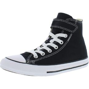 حذاء Converse Chuck Taylor All Star 1V Hi GS للفتيات مقاس 3، اللون: أسود/طبيعي/أبيض in Kuwait