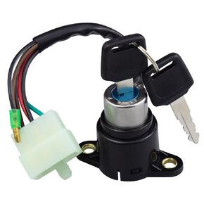 35100-413-007 Ignition Start Switch Lock Key Assembly Aftermarket Replacement Parts Compatible for Honda CB400 CM400 CM450 CB450 1978-1987.