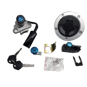 RAYANA Ignition Switch+Gas Fuel Tank Cap+Seat Lock+Keys+Helmet Lock Compatible for Kawasaki Z125 2017-2019 27005-0612