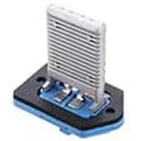 ACROPIX HVAC Blower Motor Resistor Replacement Fit for Hyundai Tucson - Pack of 1 Silver Tone Blue