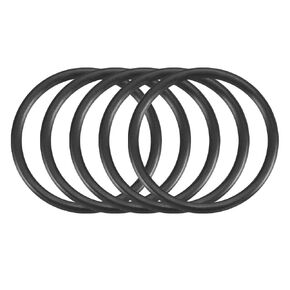 uxcell Nitrile Rubber O-Rings, 25mm OD 21mm ID 2mm Width, Metric Nitrile Rubber Sealing Gasket, Pack of 50