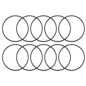 uxcell Nitrile Rubber O-Rings 55mm OD 50.2mm ID 2.4mm Width, Metric Sealing Gasket for Automotive Machine Plumbing, Pack of 10