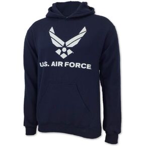 United States Air Force Wings Logo Hooded Sweatshirt