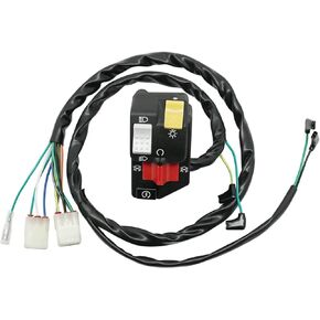 M MATI Left Handlebar Switch Start Stop Headlight for Honda TRX400EX 2008 TRX400X 2009 2012-2014 35130-HN1-A71 35130-HN1-A72