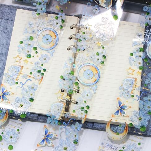 2 متر/لفة الأزهار اشي الشريط زهرة النبات خمر اشي الشريط ملصقات فراشة القمر نجمة الحيوانات الأليفة الشريط الجمالية اشي أشرطة الزخرفية شريطٌ لاصق شريط زخرفي للحرف اليومية لوازم سجل القصاصات in Kuwait