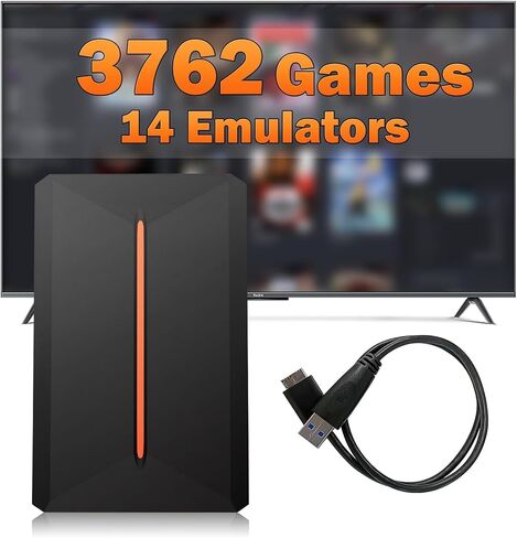 2.5 inch External Hard Drive Enclosure 5Gbps USB3.0, UASP Supported Tool Less, Shockproof ABS, 2TB Capacity Not Included Hard Drive and Requires Insertion of Hard Disk for Use in Saudi Arabia