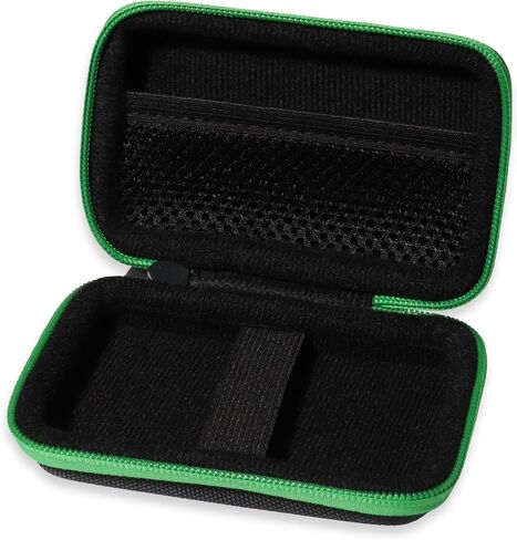CaseSack Golf GPS Case for Swami Vibe Golf GPS - Golf GPS Bluetooth Speaker Combo (Black with Blue Zip) in Saudi Arabia