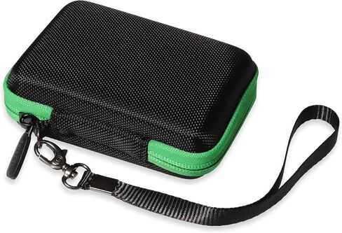 CaseSack Golf GPS Case for Swami Vibe Golf GPS - Golf GPS Bluetooth Speaker Combo (Black with Blue Zip) in Saudi Arabia