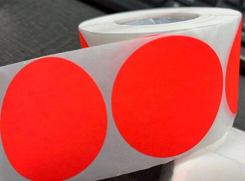 2 Black Round Color Coding Dot Stickers, Target Stickers for Shooting, 500 Pcs Price Inventory Organizing Labels for Moving Storage Organizing Black, 2 inch in Saudi Arabia