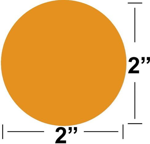 2 Black Round Color Coding Dot Stickers, Target Stickers for Shooting, 500 Pcs Price Inventory Organizing Labels for Moving Storage Organizing Black, 2 inch in Saudi Arabia