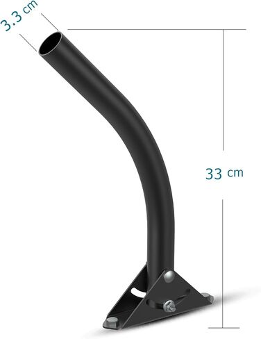 J Pole - Antop 19 بوصة قابل للتعديل في الهواء الطلق هوائي التلفزيون جبل القطب | قطب الهوائي | جبل القطب | عمود سارية الهوائي - سهل التركيب in Saudi Arabia