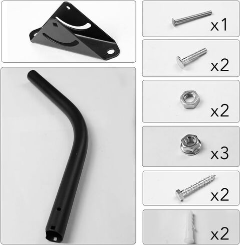 J Pole - Antop 19" Adjustable Outdoor TV Antenna Mount Pole | Antenna Pole | Pole Mount | Antenna Mast Pole - Easy to Install in Saudi Arabia