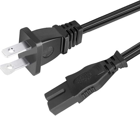 8.2ft 2 Prong Power Cord for Vizio E500I-A1 E701I-A3 E390I-A1 E55-C2 E320-B2 E60-C3 E65-C3 E70-C3 E320B2 E390-B0 E320i-B1 E390iB1 TV AC Power Cord Cable Replacement in Saudi Arabia