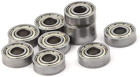 Donepart Small Bearings 5mm ID 13mm OD 4mm Width 695ZZ Bearings Double Shielded Miniature Deep Groove Ball Bearings (10 Pack) in Saudi Arabia