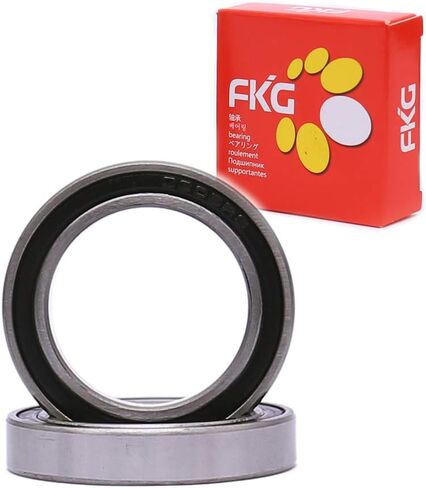 FKG 6805-2RS 25x37x7mm محمل كرة أخدود عميقة محامل ختم مطاطي مزدوج مشحم مسبقًا 2 قطعة in Saudi Arabia