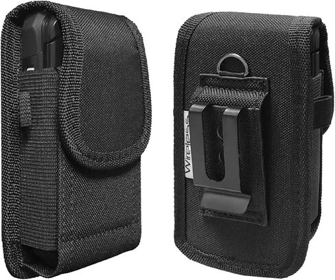 case Compatible with Sonim XP3 Plus Phone Model XP3900, Nylon Pouch with Metal Belt Clip Holster in Saudi Arabia