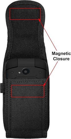 case Compatible with Sonim XP3 Plus Phone Model XP3900, Nylon Pouch with Metal Belt Clip Holster in Saudi Arabia