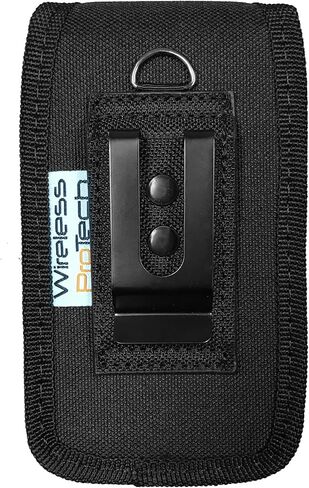 case Compatible with Sonim XP3 Plus Phone Model XP3900, Nylon Pouch with Metal Belt Clip Holster in Saudi Arabia