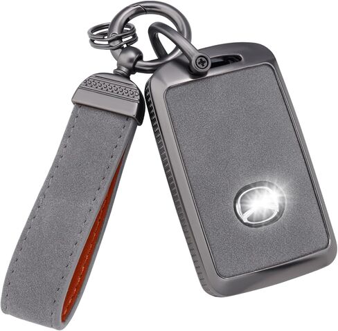 YO&YOYE Compatible with Mazda Key Fob Cover with Keychain Leather Key Case Protector Fit for 2019-2022 Mazda 3, Mazda 3 Hatchback, 2020-2022 Mazda CX-5, CX-30, CX-10 (Model 1, Black) in Saudi Arabia