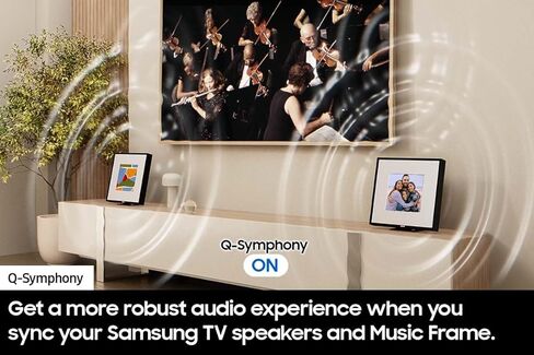 SAMSUNG LS60D Music Frame Smart Speaker - HW-LS60D/ZA - 2 Pack Bundle in Saudi Arabia