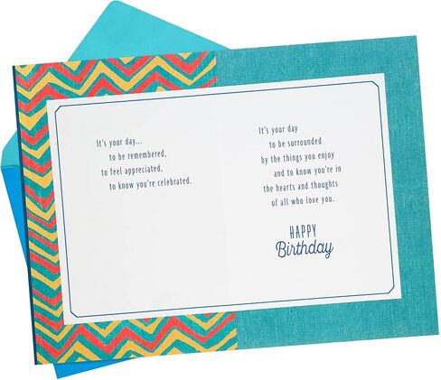 Hallmark Birthday Card (Enjoy Your Day) in Saudi Arabia