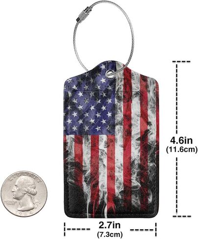 قطعتان من بطاقات الأمتعة اللطيفة على شكل زرافة لحقيبة السفر، هدية فريدة من نوعها لملصق تعريف غطاء الخصوصية مع حلقة من الفولاذ المقاوم للصدأ وبطاقة عنوان، للسفر للنساء والرجال والأطفال in Kuwait