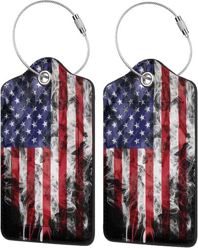 قطعتان من بطاقات الأمتعة اللطيفة على شكل زرافة لحقيبة السفر، هدية فريدة من نوعها لملصق تعريف غطاء الخصوصية مع حلقة من الفولاذ المقاوم للصدأ وبطاقة عنوان، للسفر للنساء والرجال والأطفال in Kuwait