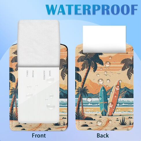 Abstract Night Moon and Mountains Luggage Tags for Suitcases, 2 Pack Cute PU Leather Suitcase Tag Identifiers with Address Card for Baggage Tag in Saudi Arabia
