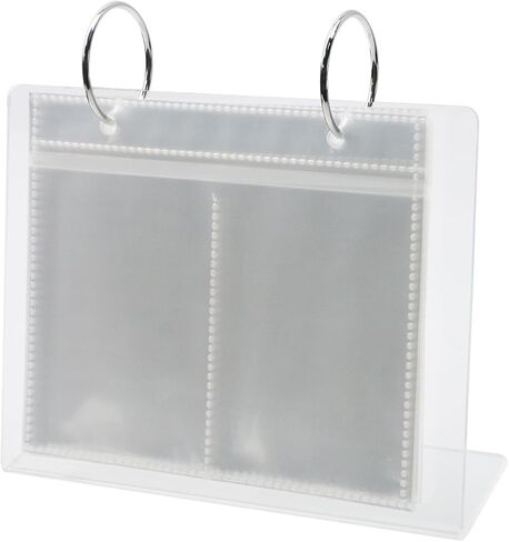 Photo Album,Desktop Acrylic Mini Picture Frames,34 Pockets Mini Photo Book,Stand Photo Frame Collection for Family Table Flip Photo Display,5.24x3.34 Inch in Saudi Arabia