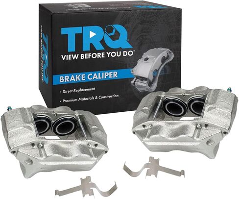 TRQ Front Brake Caliper Set Fits 1996-2002 Toyota 4Runner 2004 Toyota Tacoma in Saudi Arabia