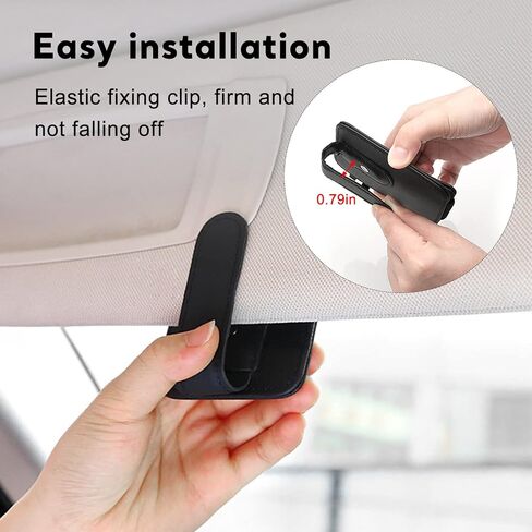 Sunglass Holder for Car, Sunglass Clip for Car Visor (1Pc) in Saudi Arabia