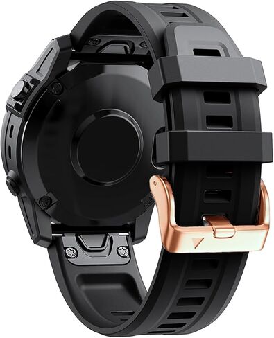 سوار ساعة 20 ملم لـ Garmin fenix 5s plus fenix 6s fenix 7s pro Quickfit 20 شريط بديل لـ garmin epix 2 42 ملم حزام قصير قياسي وردي ذهبي ناعم للنساء in Saudi Arabia