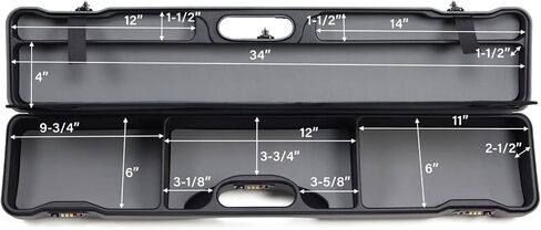 Sea Run RIFFLE Daily Compact Fly Fishing Rod & Reel Travel Case - قضيب بطول 10.5 قدم in Saudi Arabia